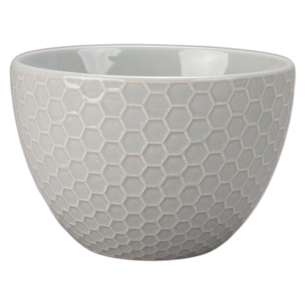 BIA Cordon Bleu Honeycomb 5.5" Cereal Bowl | Grey 3 BIA Cordon Bleu Honeycomb 5.5" Cereal Bowl | Grey