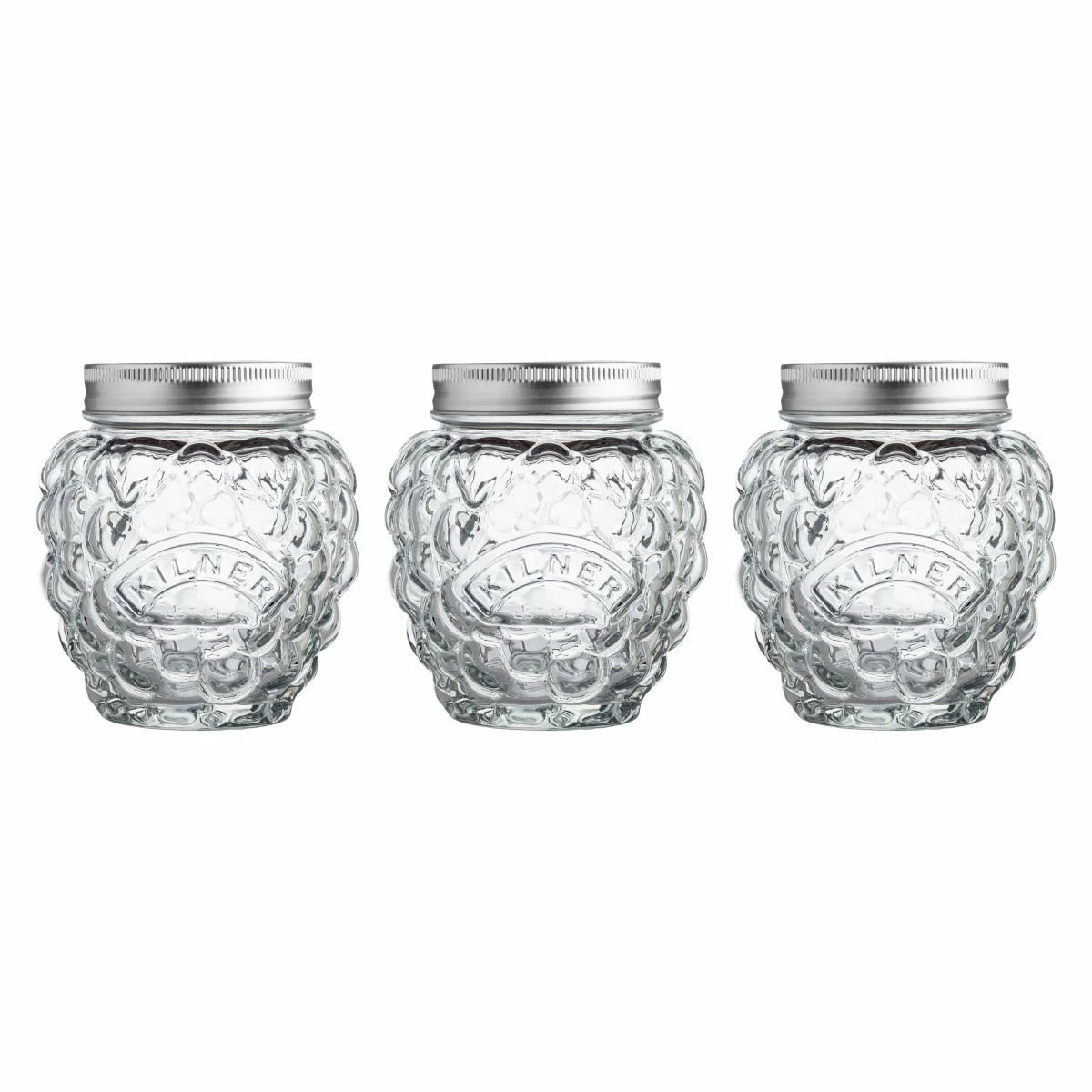 Kilner 13.5oz Fruit Jars (Set Of 3) | Berry 3 Kilner 13.5oz Fruit Jars (Set Of 3) | Berry