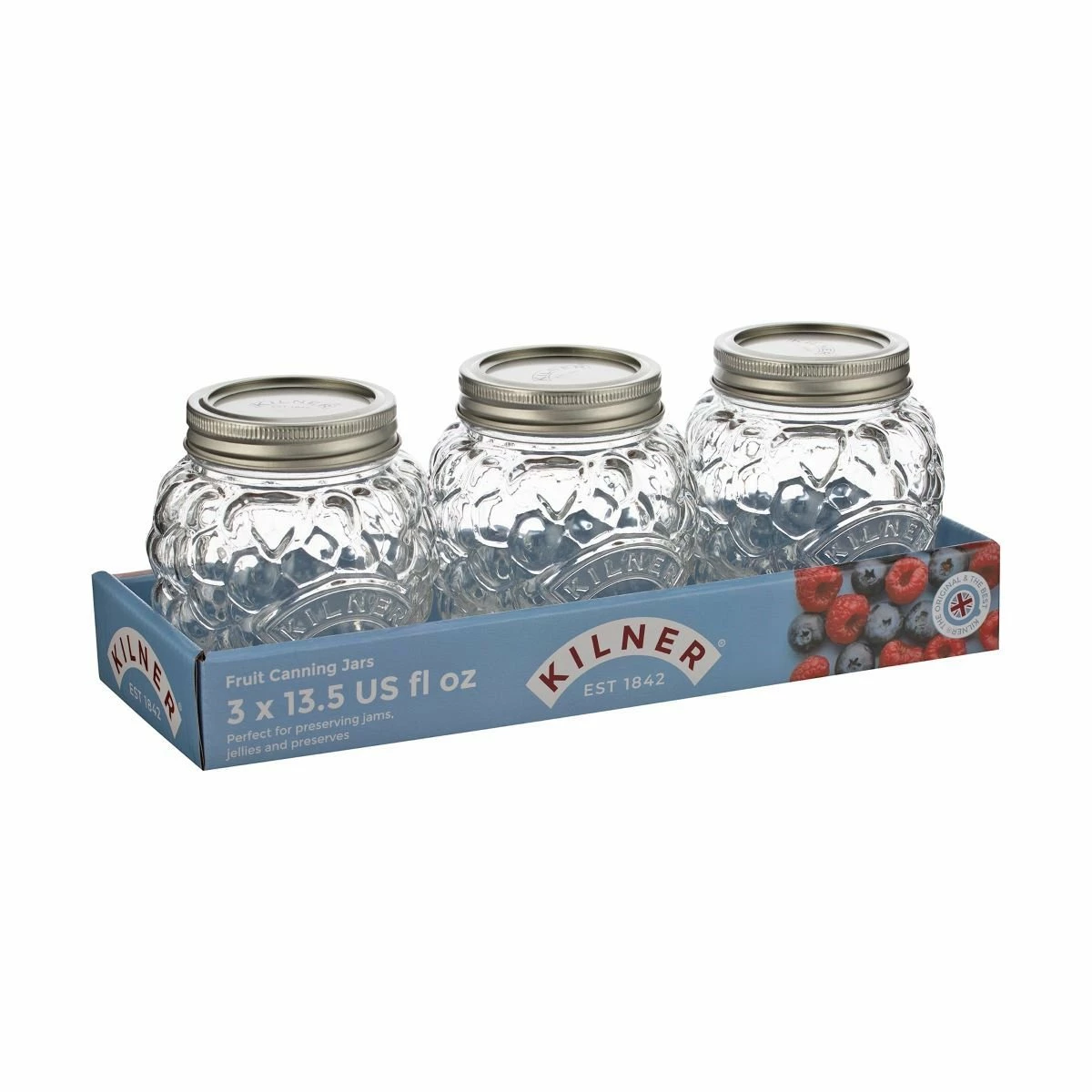 Kilner 13.5oz Fruit Jars (Set Of 3) | Berry 5 Kilner 13.5oz Fruit Jars (Set Of 3) | Berry - Image 3