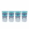 Fiesta® 15oz Double Old Fashioned Glasses (Set Of 4) | Desert Stripes 1 Fiesta® 15oz Double Old Fashioned Glasses (Set Of 4) | Desert Stripes -Dinnerware Sales 057dsr set4