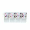 Fiesta® 14oz Double Old Fashioned Glasses (Set Of 4) | Multicolor Dots