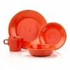 Fiesta® 16-Piece Classic Dinnerware Set | Poppy -Dinnerware Sales 0831338 1