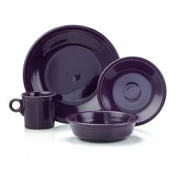 Fiesta® 16-Piece Classic Dinnerware Set | Mulberry