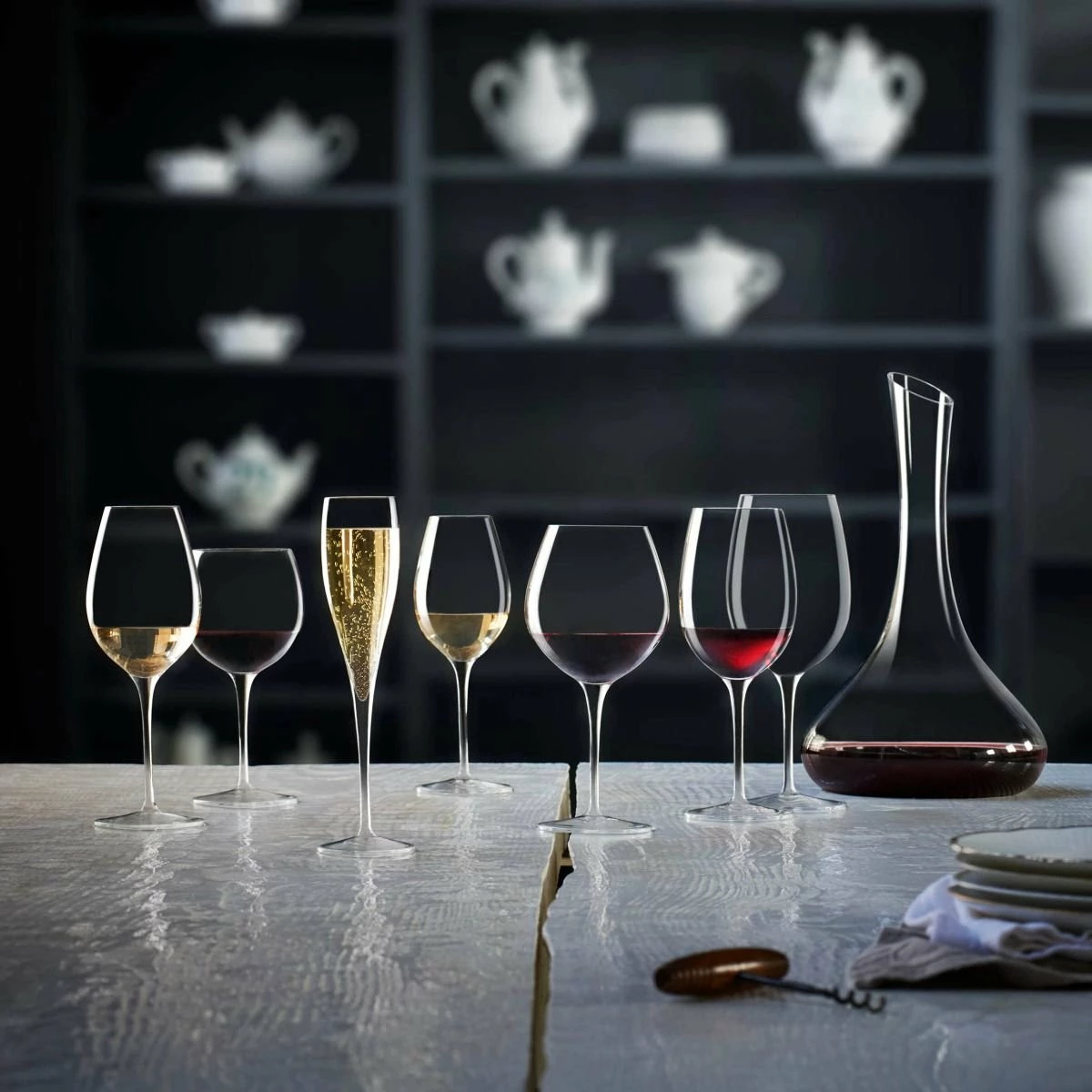 Luigi Bormioli Vinoteque Ricco 20-oz Wine Glass Set Of 6 5 Luigi Bormioli Vinoteque Ricco 20-oz Wine Glass Set Of 6 - Image 3