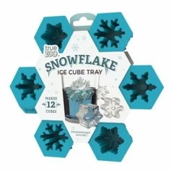 True Brands Snowflake Ice Cube Tray By TrueZoo -Dinnerware Sales 12 cube snowflake tray 3340