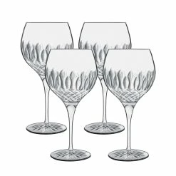 Luigi Bormioli Diamante Gin 22oz Glass | Set Of 4