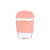Typhoon PURE 13.5oz Reusable Glass Coffee Cup | Pink -Dinnerware Sales 1401.471 1 1 1