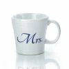 Fiesta® 15oz Tapered Mug | Bridal Collection "Mrs." -Dinnerware Sales 147541397
