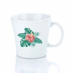 Fiesta® 15oz Tapered Mugs Set Of 4 | Aloha (White) -Dinnerware Sales 147542340