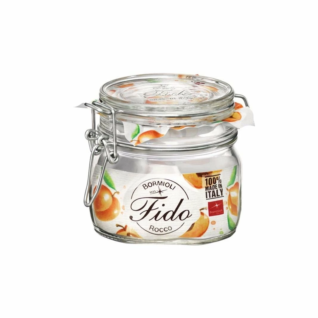 Bormioli Rocco 0.5L Swing Top Fido Canning Jar 4 Bormioli Rocco 0.5L Swing Top Fido Canning Jar - Image 2