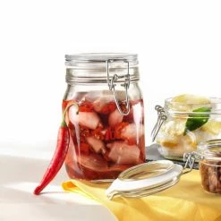 Bormioli Rocco 1L Swing Top Fido Canning Jar -Dinnerware Sales 149220mrg121990 4