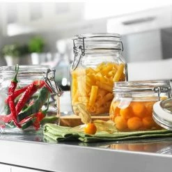 Bormioli Rocco 1L Swing Top Fido Canning Jar -Dinnerware Sales 149220mrg121990 8