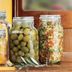 Bormioli Rocco 1.5L Swing Top Fido Canning Jar -Dinnerware Sales 149230mrg121990 3