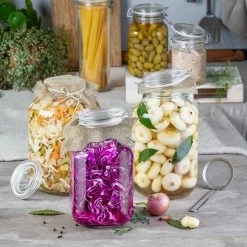 Bormioli Rocco 2L Swing Top Fido Canning Jar -Dinnerware Sales 149240mrf121990 3