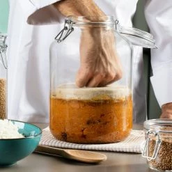 Bormioli Rocco 4.67L Swing Top Fido Glass Jar -Dinnerware Sales 149270mrf121990 4