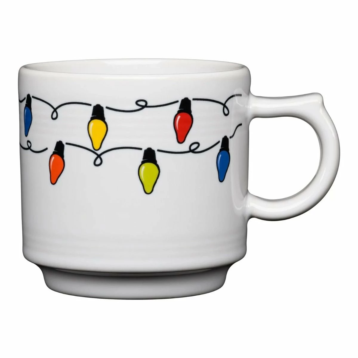 Fiesta® 16oz Stackable Mug | Fiesta Lights 5 Fiesta® 16oz Stackable Mug | Fiesta Lights - Image 3