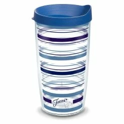 Tervis® 16oz Double-Walled Insulated Tumbler With Lid | Fiesta® Stripes - Lapis