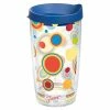 Tervis® 16oz Double-Walled Insulated Tumbler With Lid | Fiesta® Dots - Poppy -Dinnerware Sales 16poppy1