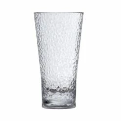 Fortessa OutSide™ Hammered 20oz Copolyester Ice Beverage Glass