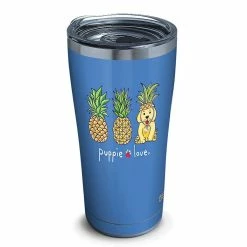 Tervis® 20oz Triple-Walled Insulated Stainless Steel Tumbler With Lid | Puppie Love - Pineapple Disguise