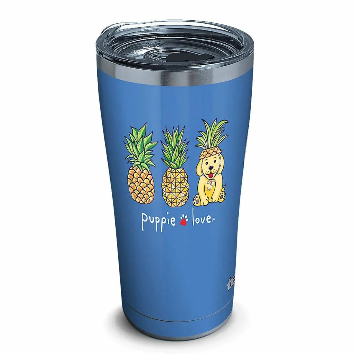 Tervis® 20oz Triple-Walled Insulated Stainless Steel Tumbler With Lid | Puppie Love - Pineapple Disguise 3 Tervis® 20oz Triple-Walled Insulated Stainless Steel Tumbler With Lid | Puppie Love - Pineapple Disguise