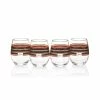 Fiesta® 15oz Stemless Glassware (Set Of 4) | Slate Fiesta® Stripes -Dinnerware Sales 227919