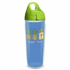 Tervis® 24oz Double-Walled Insulated Tumbler With Water Bottle Lid | Puppie Love - Pineapple Disguise