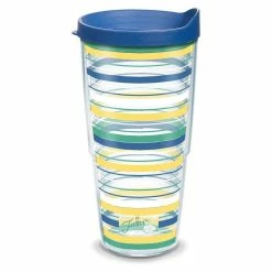 Tervis® 24oz Double-Walled Insulated Tumbler With Lid | Fiesta® Stripes - Meadow
