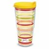 Tervis® 24oz Double-Walled Insulated Tumbler With Lid | Fiesta® Stripes - Sunny