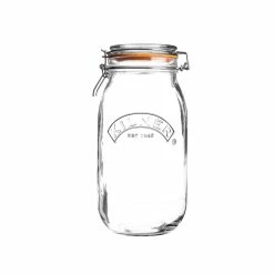 Kilner Swing Top Round Glass Jar | 2L