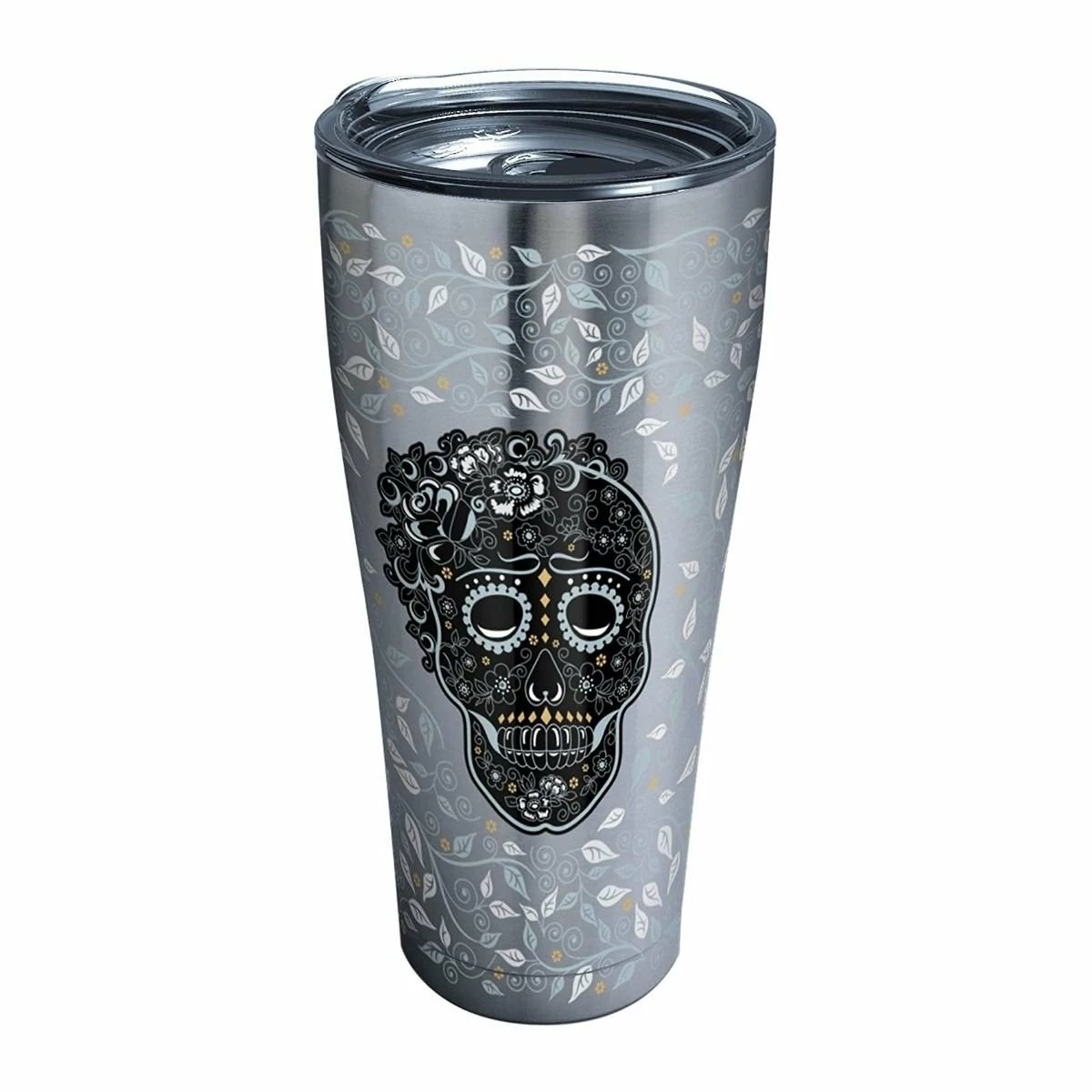 Tervis® 30oz Triple-Walled Insulated Stainless Steel Tumbler With Lid | Fiesta® Skull And Vine 3 Tervis® 30oz Triple-Walled Insulated Stainless Steel Tumbler With Lid | Fiesta® Skull And Vine