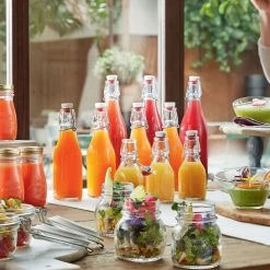 Bormioli Rocco 8.5oz Swing Top Glass Bottle -Dinnerware Sales 314730mcd121990 5