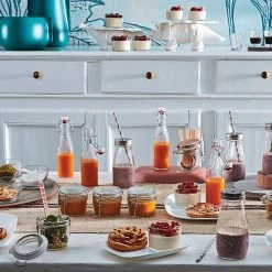 Bormioli Rocco 8.5oz Swing Top Glass Bottle -Dinnerware Sales 314730mcd121990 8