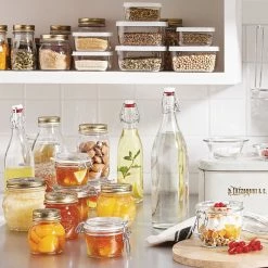 Bormioli Rocco 17oz Swing Top Glass Bottle -Dinnerware Sales 314740mcd121990 4