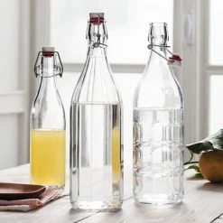 Bormioli Rocco 17oz Swing Top Glass Bottle -Dinnerware Sales 314740mcd121990 5