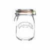 Kilner Swing Top Round Glass Jar | 1L -Dinnerware Sales 34jar1