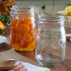 Kilner Swing Top Round Glass Jar | 1L -Dinnerware Sales 34jar8