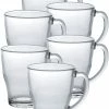 Duralex Cosy 12.3 Oz Glass Mug - Set Of 6 2 Duralex Cosy 12.3 Oz Glass Mug - Set Of 6 -Dinnerware Sales 4029ar06