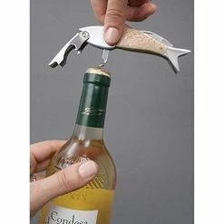 Kikkerland Corkscrew Bottle Opener | Fish -Dinnerware Sales 41xhhyv4gxl