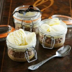 Kilner Swing Top Round Glass Jar | 4 Oz -Dinnerware Sales 4oz8