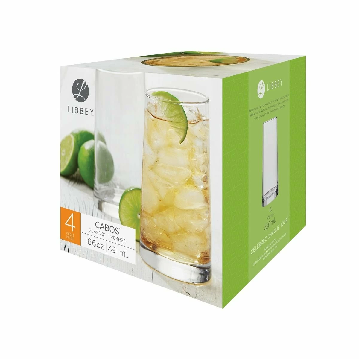 Libbey Cabos 16.6oz Cooler Glasses | Set Of 4 5 Libbey Cabos 16.6oz Cooler Glasses | Set Of 4 - Image 3