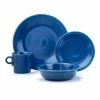 Fiesta® 16-Piece Classic Dinnerware Set | Lapis -Dinnerware Sales 4pc fiesta dinnerware set