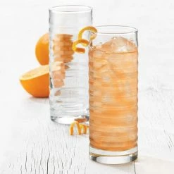 Libbey Pueblo 16.5oz Cooler Glasses | Set Of 4 -Dinnerware Sales 4pc pueblo cooler 2980s4