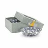 Golden Rabbit Enamelware 4-Piece Tasting Dish Set | Grey Swirl -Dinnerware Sales 4piecetastingdishsetonwhite1