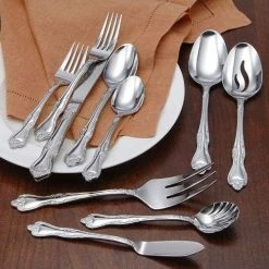 Oneida 18/0 Stainless Steel 45-Piece Flatware Set | Azalea -Dinnerware Sales 51hcj 7tnnl. ac