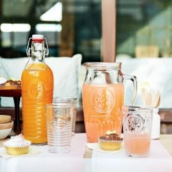 Bormioli Rocco Officina 1825 Clear Bottle With Swing Top - 33.75 Oz 12 Bormioli Rocco Officina 1825 Clear Bottle With Swing Top - 33.75 Oz -Dinnerware Sales 540621mba321990 4