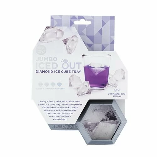 True Brands Jumbo Diamond Ice Cube Tray 5 True Brands Jumbo Diamond Ice Cube Tray - Image 3