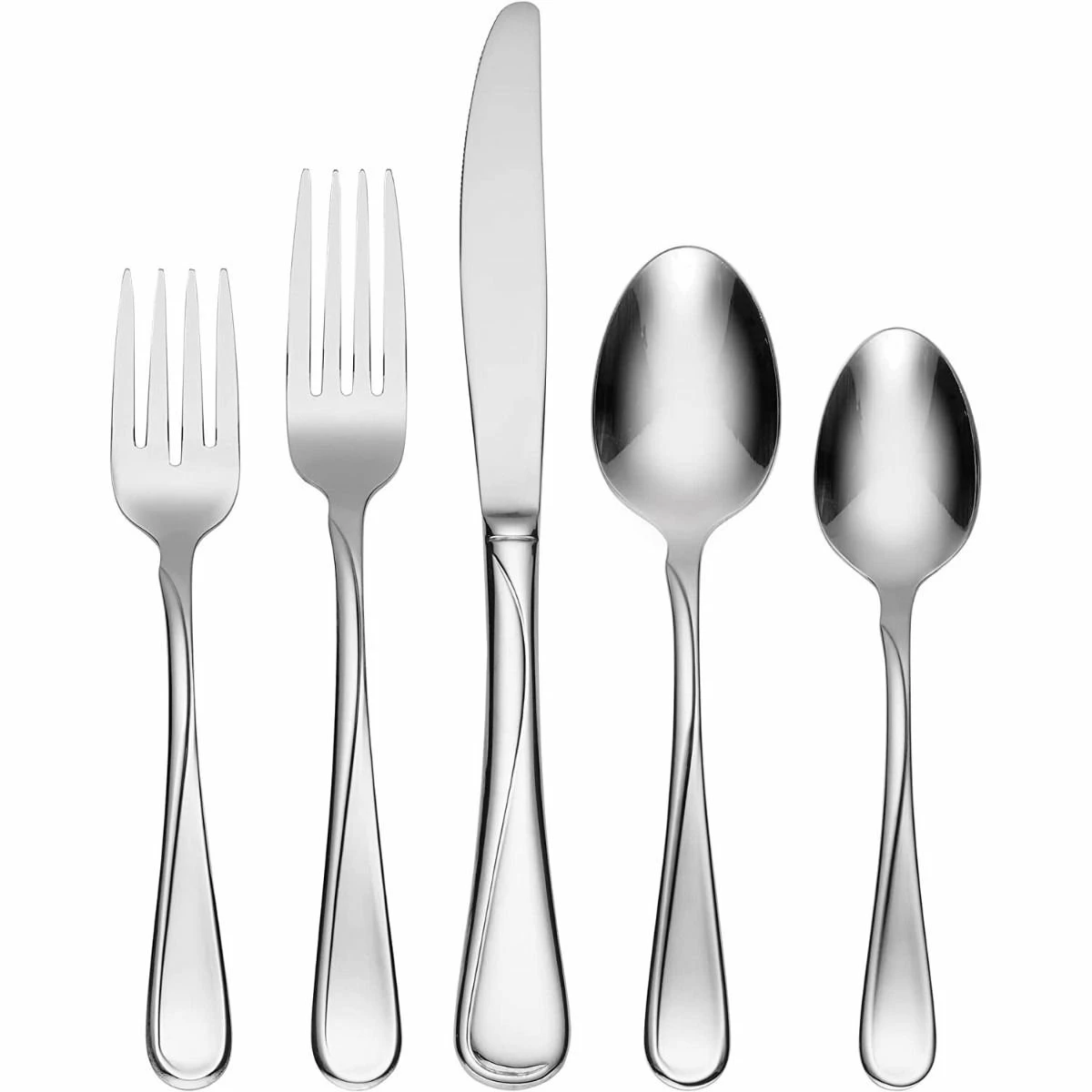 Oneida 18/0 Stainless Steel 20-Piece Flatware Set | Flight 3 Oneida 18/0 Stainless Steel 20-Piece Flatware Set | Flight
