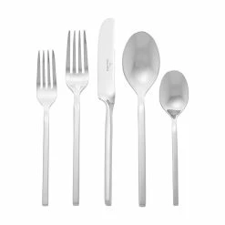 Villeroy & Boch 64-Piece Stainless Steel Flatware & Serving Set | New Wave