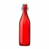 Bormioli Rocco 33.75oz Swing Top Giara Glass Bottle | Red 1 Bormioli Rocco 33.75oz Swing Top Giara Glass Bottle | Red -Dinnerware Sales 666260mbe321589